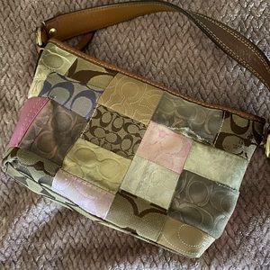 Coach Small Patchwork Shoulder Purse #K0871-F11708